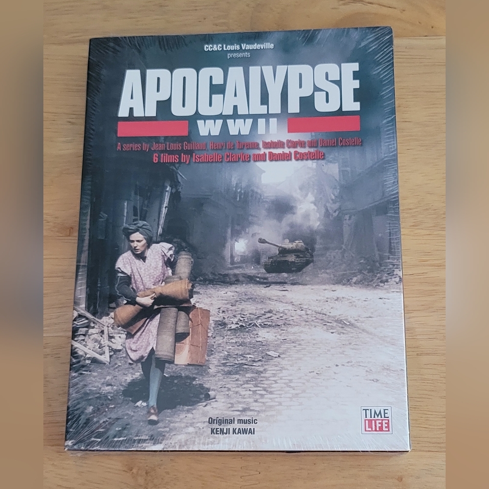 NWT BRAND NEW Apocalypse WWII Time Life 4 DVDs box set 6 episodes